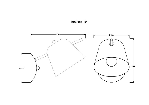 Бра MyFar Clementine MR2280-1W Фото № 2