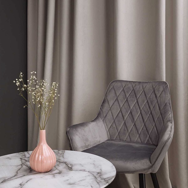 Кресло AksHome Pablo светло-серый, велюр 72328 Фото № 10