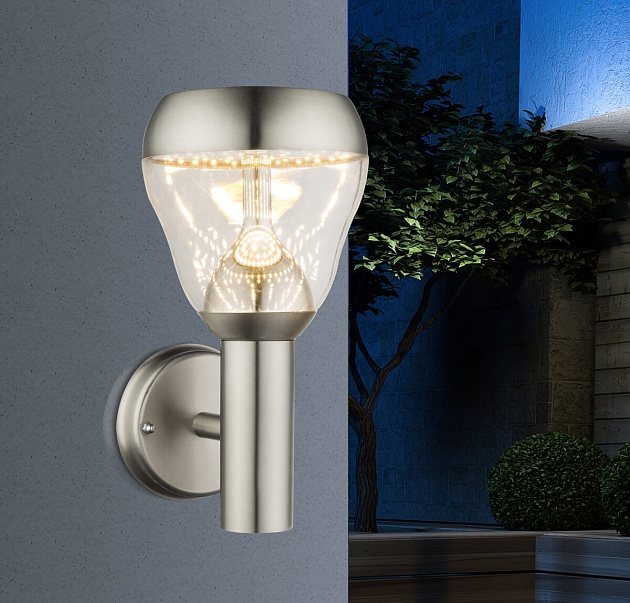 Уличный настенный светодиодный светильник Globo Monte 32250 изображение 2 Уличный настенный светодиодный светильник Globo Monte 32250 Фото № 2