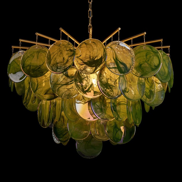 Подвесная люстра Loft IT Lolly 10492/800 Green Фото № 2