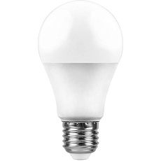 Лампа светодиодная Feron E27 12W 6400K Шар Матовая LB-93 25490 1