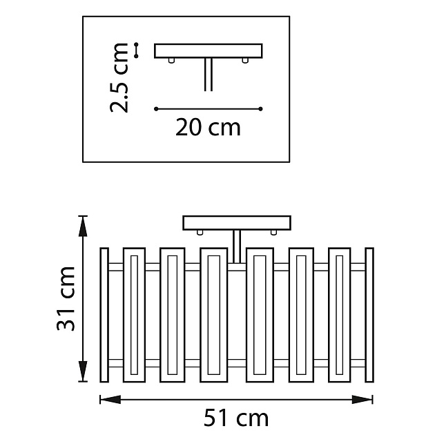 Потолочная люстра Lightstar Agave 712042 изображение 2 Потолочная люстра Lightstar Agave 712042 Фото № 2