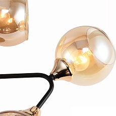 Потолочная люстра Reluce 01339-0.3-06 BK+FGD 2