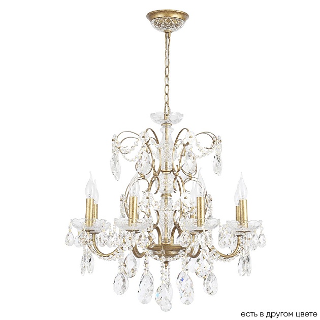 Подвесная люстра Crystal Lux Odelis SP8 Gold Фото № 1