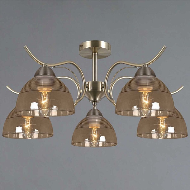 Светильник потолочный Illumico IL0733-5CSQ-25 AB AREZZO Фото № 1