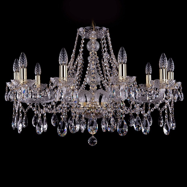 Подвесная люстра Bohemia Ivele 1413/10/300 G Фото № 1