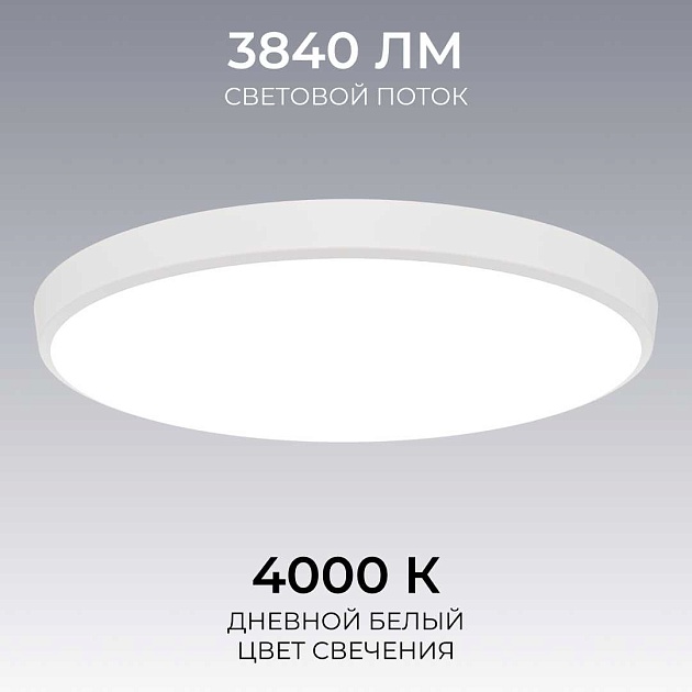 Накладной светодиодный светильник OGM O18-153 Фото № 7