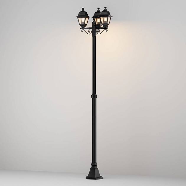 Садово-парковый светильник Maytoni Abbey Road O003FL-03B изображение 8 Садово-парковый светильник Maytoni Abbey Road O003FL-03B Фото № 8