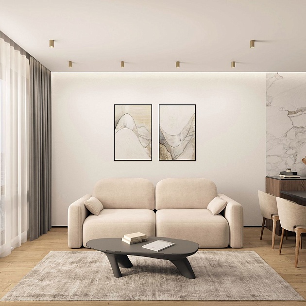 Накладной светильник Denkirs Tube DK2050-SG изображение 3 Накладной светильник Denkirs Tube DK2050-SG Фото № 3