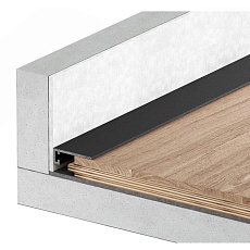 Микроплинтус FerGipps черный МП 20 УТ000002494 1