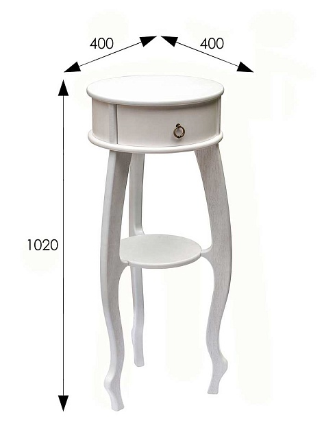 Подставка для цветов Мебелик Берже 12 001467 Фото № 3