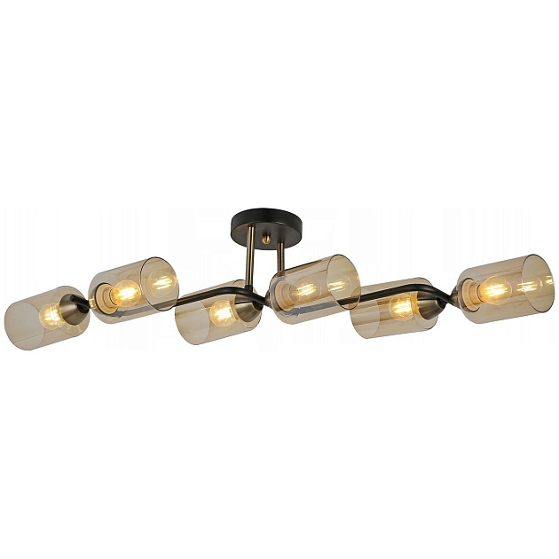 Потолочная люстра Illumico IL8148-6COU-79 BK BR Фото № 1