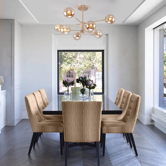 Потолочная люстра Eurosvet Ascot 30166/8 золото Фото № 5