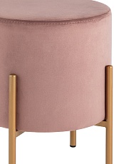 Пуф Stool Group Кейси велюр пыльно-розовый vd-keysi-b15 2
