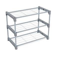 Обувница Sheffilton SHT-SR8-P серый/темно-серый 4063806201