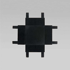 Соединитель четырёхсторонний для накладного шинопровода Elektrostandard Flat Magnetic 85003/00 черный a063738 3