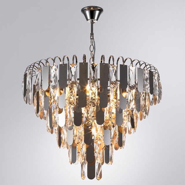 Подвесная люстра Arte Lamp Vivien A2719SP-8CC изображение 3 Подвесная люстра Arte Lamp Vivien A2719SP-8CC Фото № 3