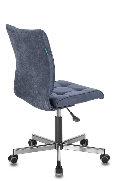 Офисное кресло Бюрократ темно-синий велюр CH-330M/LT-27 Фото № 4