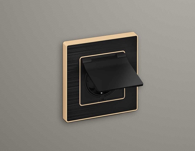 Лицевая панель розетки AMBRELLA VOLT AP8080 Фото № 2