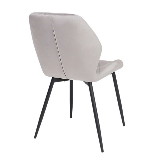 Кухонный стул AksHome Congo светло-серый, велюр 90026 изображение 8 Кухонный стул AksHome Congo светло-серый, велюр 90026 Фото № 8