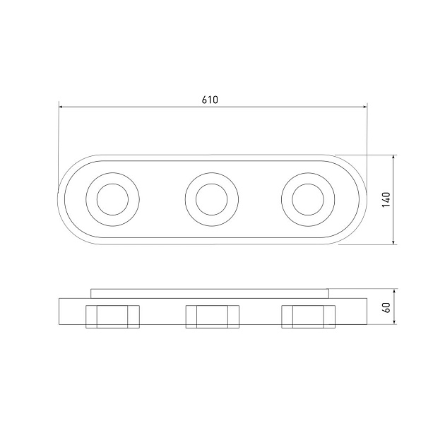 Светодиодный спот Eurosvet Slam 20123/3 LED белый изображение 2 Светодиодный спот Eurosvet Slam 20123/3 LED белый Фото № 2