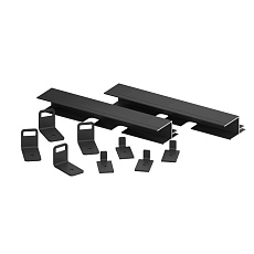 Карнизный профиль шириной 140 мм, черный, 3м Kraab Systems UMBRA 70.20.2 1