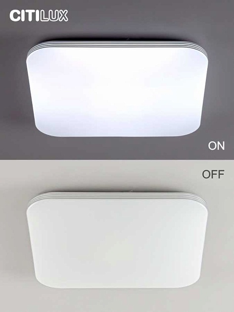 Потолочный светодиодный светильник Citilux Симпла CL714K680G Фото № 18