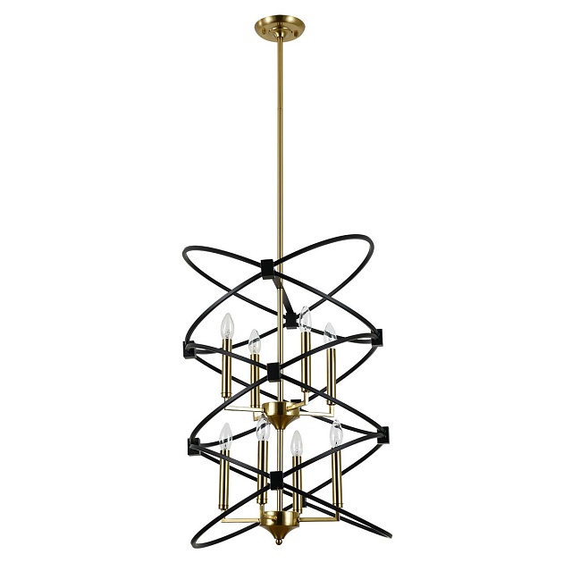 Подвесная люстра Indigo Trionfo V10020/8R Black V000486 изображение 4 Подвесная люстра Indigo Trionfo V10020/8R Black V000486 Фото № 4