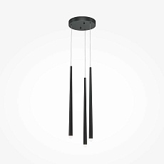 Подвесной светодиодный светильник Maytoni Cascade MOD132PL-L18BK 2