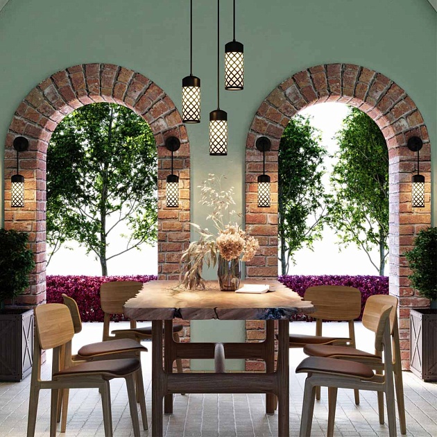 Уличный настенный светильник Odeon Light Nature Dunes 4834/1W изображение 5 Уличный настенный светильник Odeon Light Nature Dunes 4834/1W Фото № 5