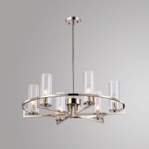 Подвесная люстра iLamp Evolution 6806-6 NIK изображение 1 Подвесная люстра iLamp Evolution 6806-6 NIK Фото № 1