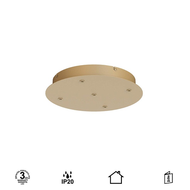 Подвесная люстра Mantra Arrecife 9364+9229 (5L) Фото № 18