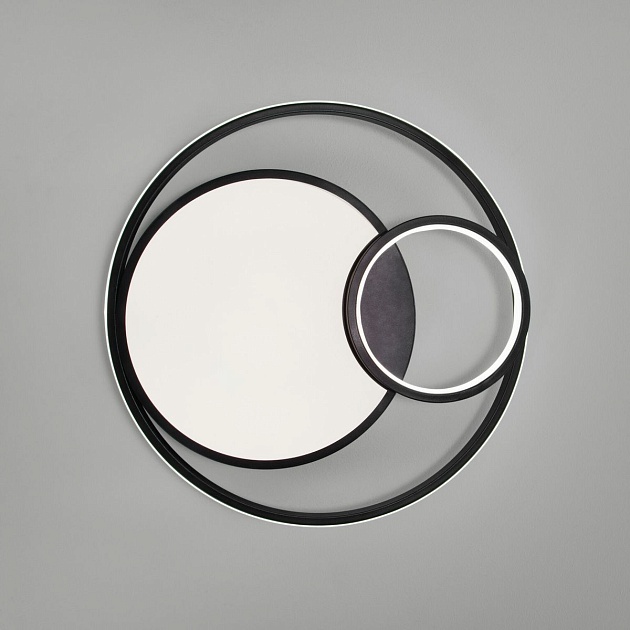 Потолочный светодиодный светильник Eurosvet Jeremy 90254/1 черный Фото № 3