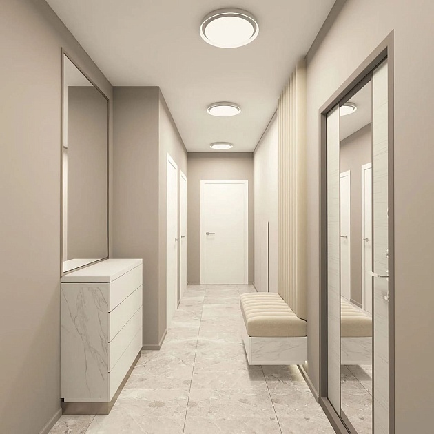 Потолочный светодиодный светильник Denkirs DK6516-WH/1 изображение 6 Потолочный светодиодный светильник Denkirs DK6516-WH/1 Фото № 6