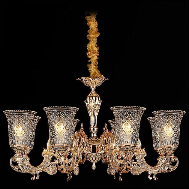 Подвесная люстра Illumico IL7287-8P-48 GD Фото № 1