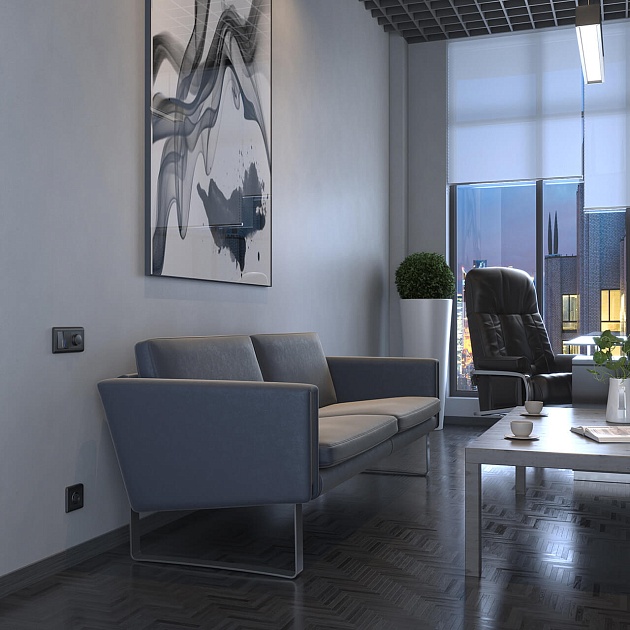 Диммер Werkel графит рифленый W1142004 4690389158513 изображение 4 Диммер Werkel графит рифленый W1142004 4690389158513 Фото № 4