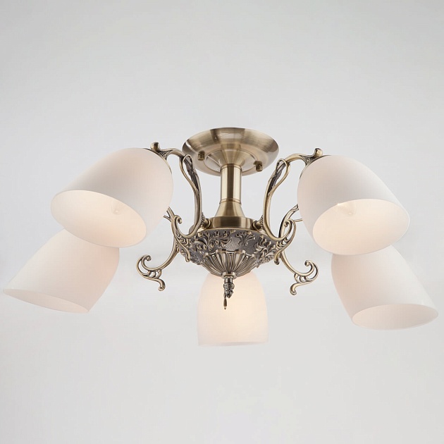 Подвесная люстра Eurosvet 22010/5 античная бронза Фото № 3