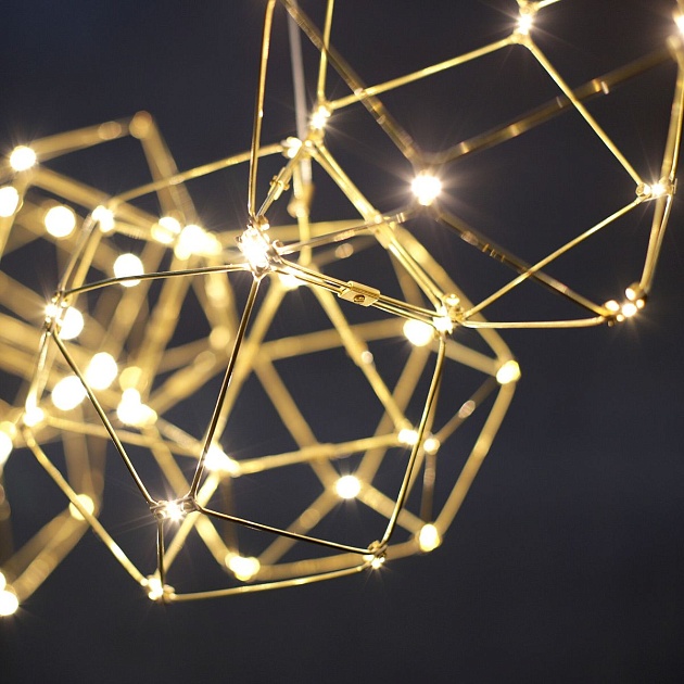 Подвесной светодиодный светильник Eurosvet Uma 90169/12 медь Фото № 2