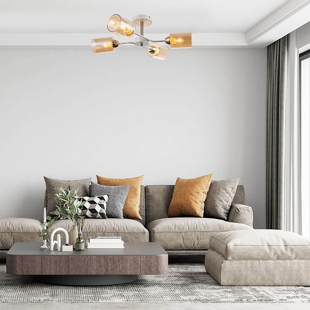 Потолочная люстра Escada Vertigo 1131/4P White/Gold Фото № 6