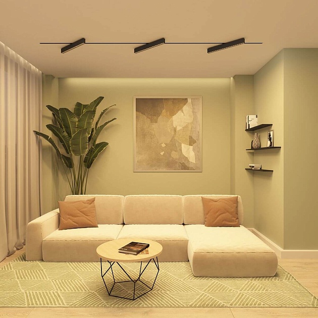 Трековый светодиодный светильник Denkirs Edder DK6634-BK Фото № 5