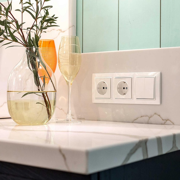 Выключатель двухклавишный Werkel белый W1120001 4690389155192 изображение 14 Выключатель двухклавишный Werkel белый W1120001 4690389155192 Фото № 14