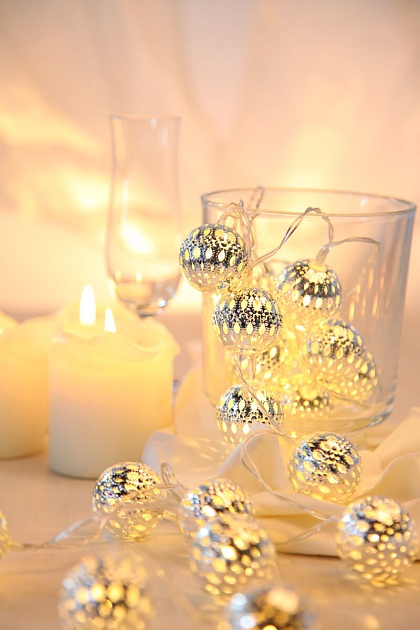 Светодиодная гирлянда Globo от батареек 29957-20 изображение 2 Светодиодная гирлянда Globo от батареек 29957-20 Фото № 2