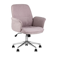 Кресло руководителя Stool Group Simona розовый THOMASINA GY702-6 PINK