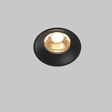 Встраиваемый светильник Maytoni Technical Downlight Round DL058-12W2.7K-TRS-B 1