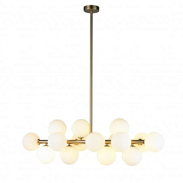 Подвесная люстра iLamp Golden 8516P/L BR-WH Фото № 1