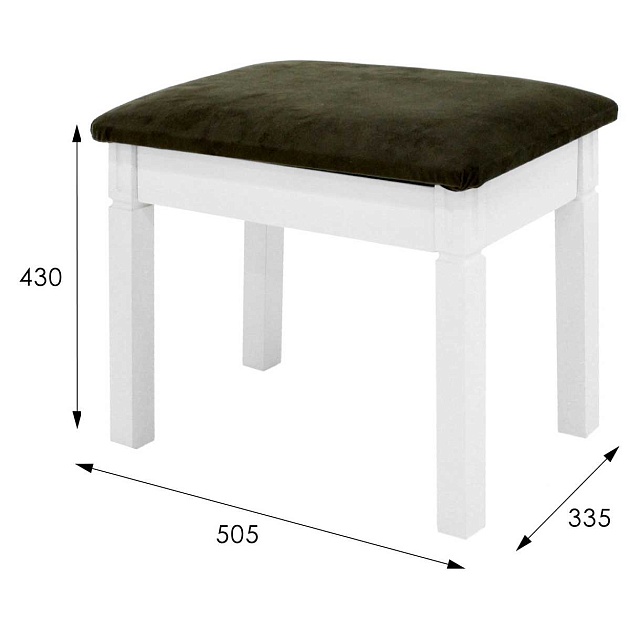 Банкетка Мебелик Венеция 5 007639 изображение 2 Банкетка Мебелик Венеция 5 007639 Фото № 2