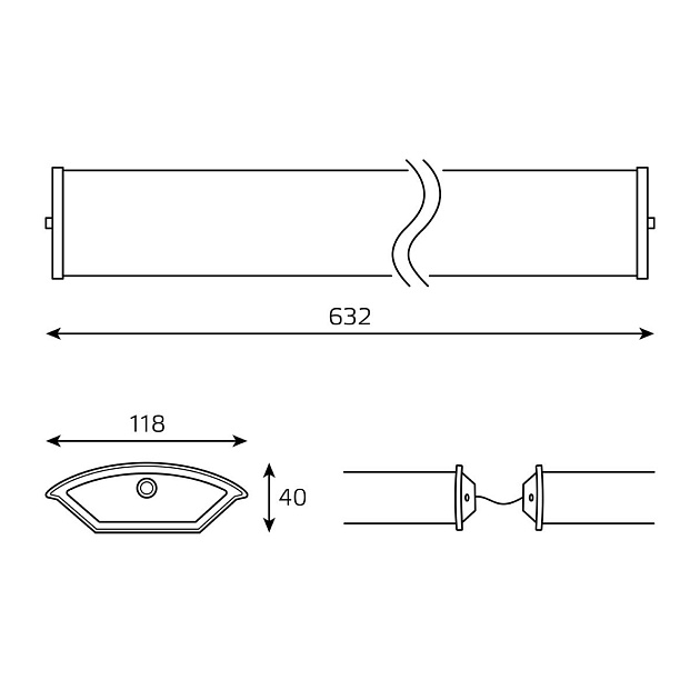 Настенно-потолочный светильник Gauss 909427260 Фото № 2