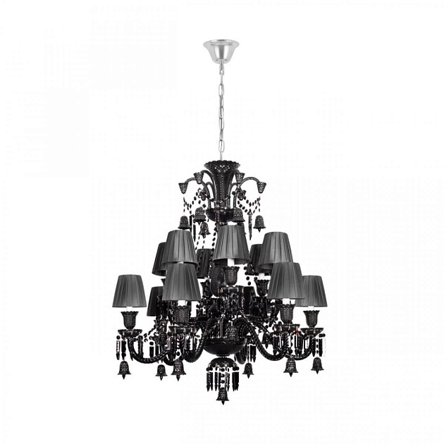 Подвесная люстра Loft IT Zenith 10210/12 Black Фото № 1