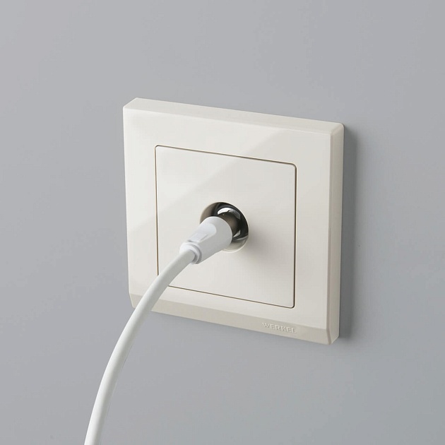 ТВ-розетка оконечная Werkel слоновая кость W1183003 4690389155802 изображение 4 ТВ-розетка оконечная Werkel слоновая кость W1183003 4690389155802 Фото № 4