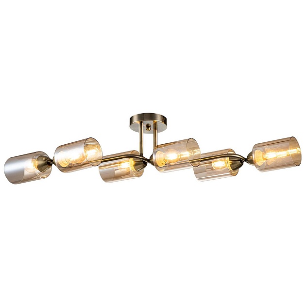 Потолочная люстра Escada Bungarus 1110/6P Bronze Фото № 4